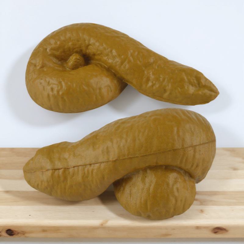Fake Poop Gag Gift - Fezes Falsas Realistas para Brincadeiras, Adereço