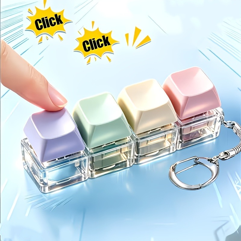 Novelty Gifts - 1 unidade de chaveiro antiestresse, relaxa