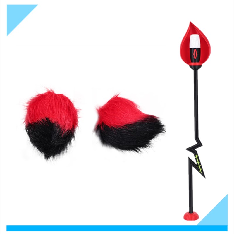 Alastor cosplay microfone cana - Magic Tricks avaliação e preço