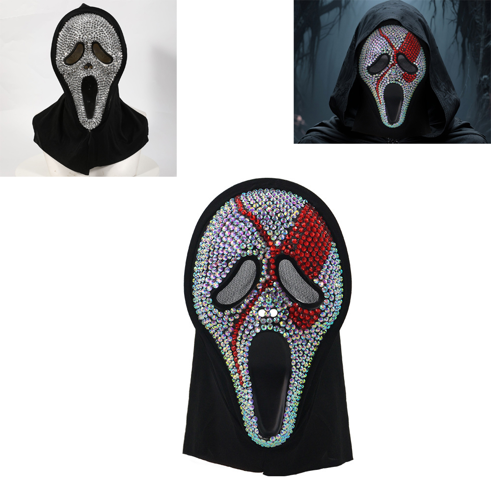 Cosplay único sangramento sang - Led Purge Mask Halloween avaliação e preço