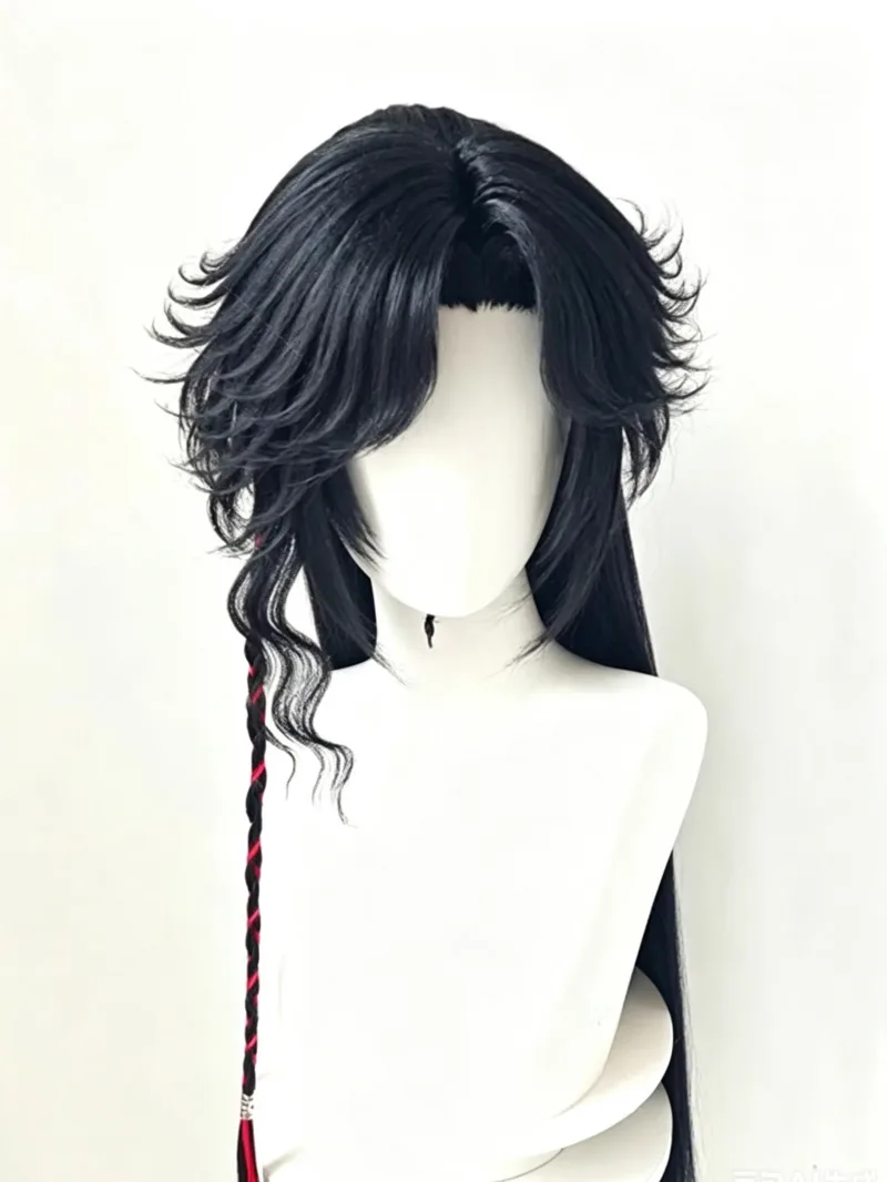 Peruca Estilizada Hua Cheng Ti - Anime Cosplay Wig Heat Resistant avaliação e preço