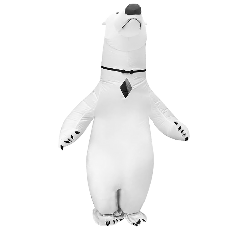 Urso polar trajes infláveis ad - Inflatable Dinosaur Costume Adult avaliação e preço