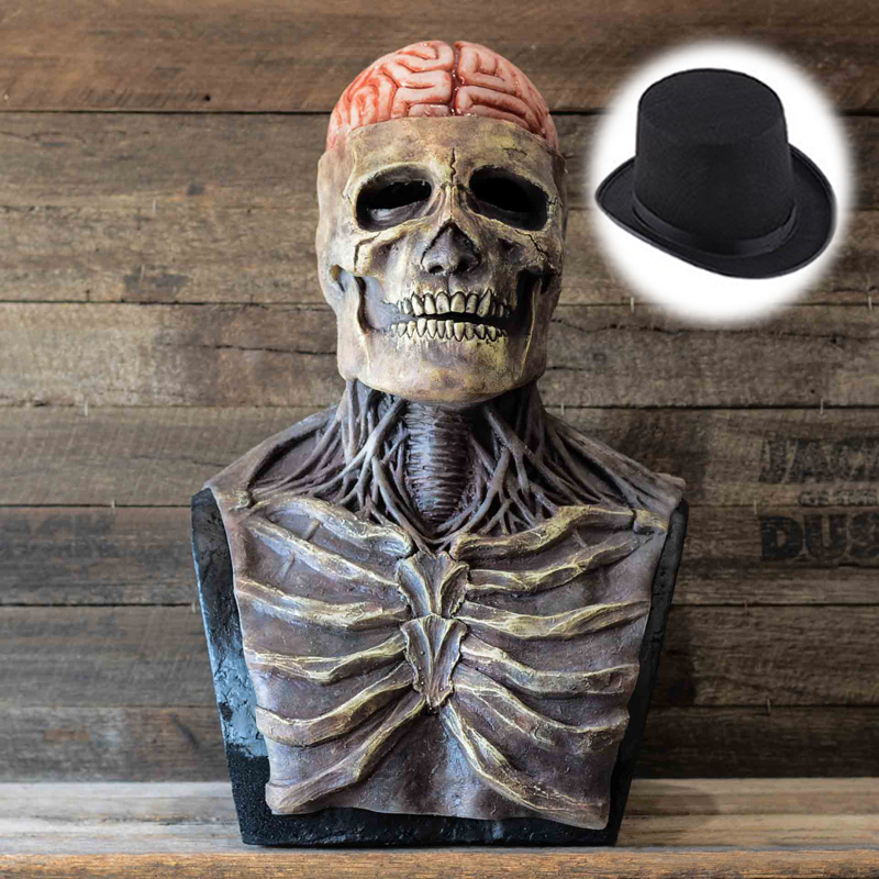 Cérebros assustadores esquelet - Led Purge Mask Halloween avaliação e preço